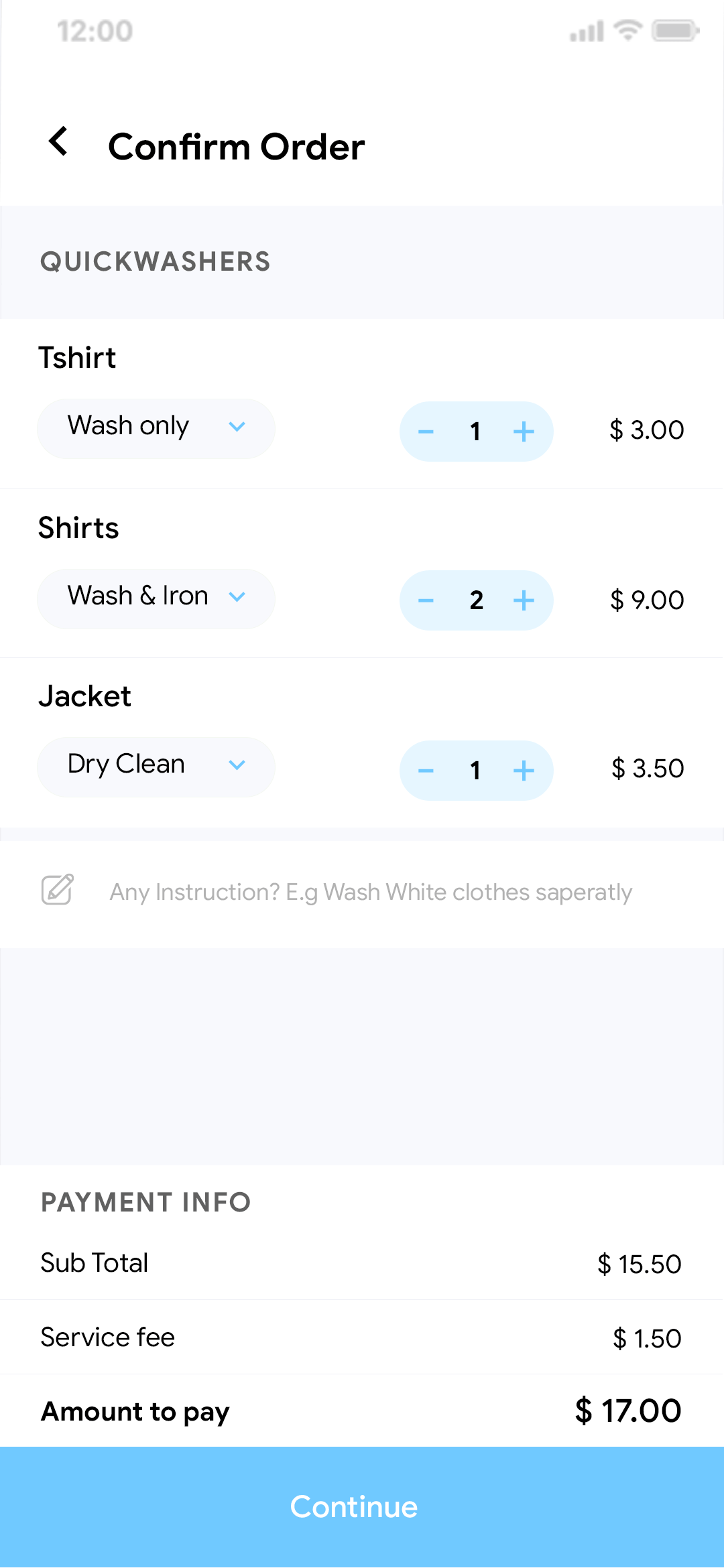 Delivoo User App Apptivos