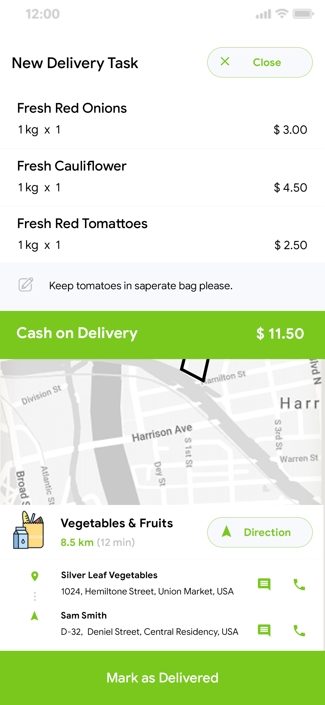 Delivoo deliver App Apptivos 