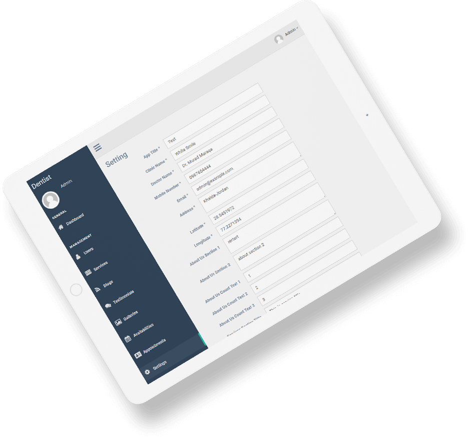 Delivoo Demo admin