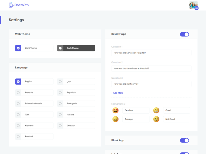 Delivoo admin App Apptivos