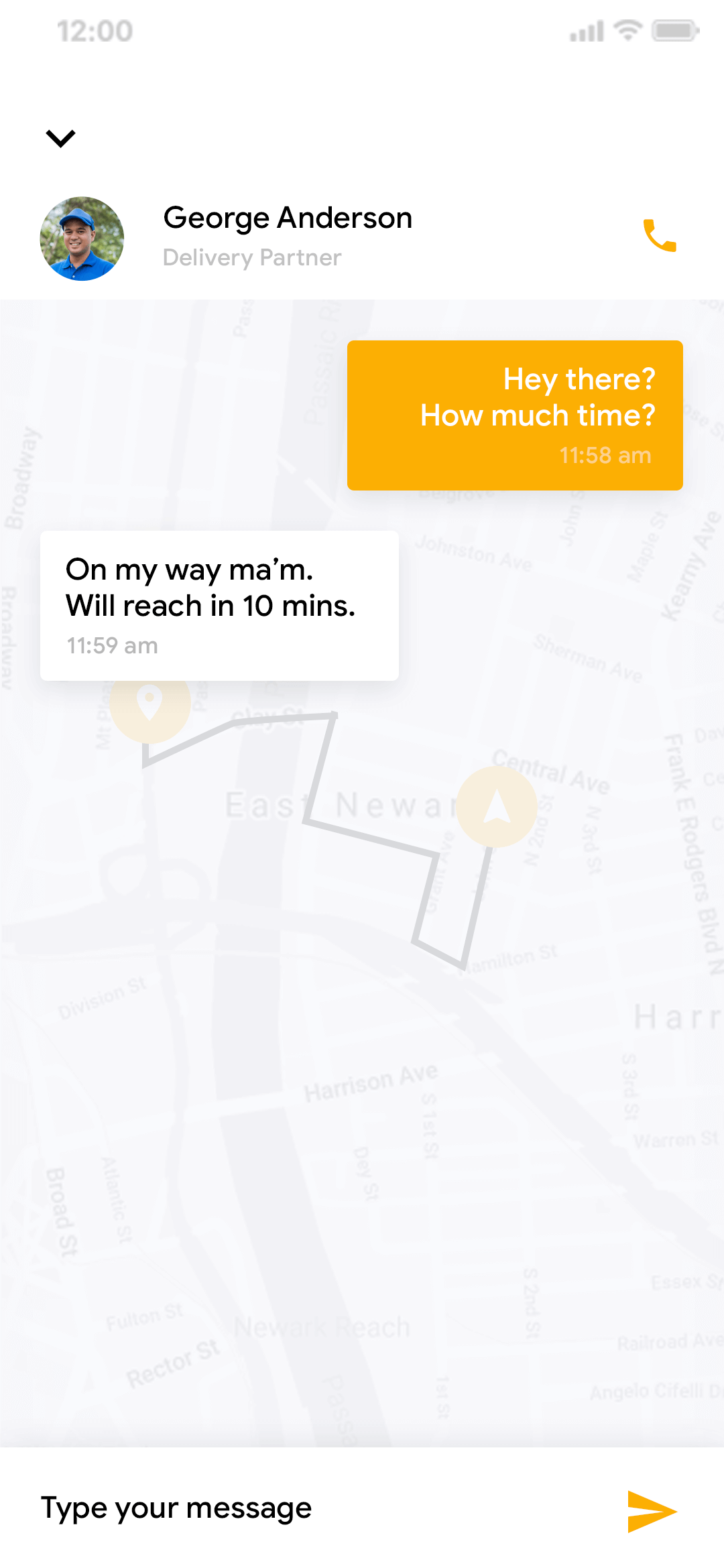 Delivoo User App Apptivos