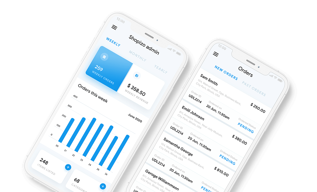 Delivoo Demo vendor