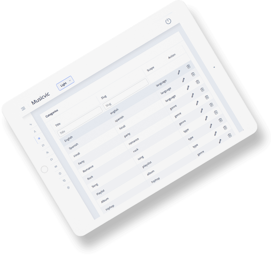 Delivoo Demo admin