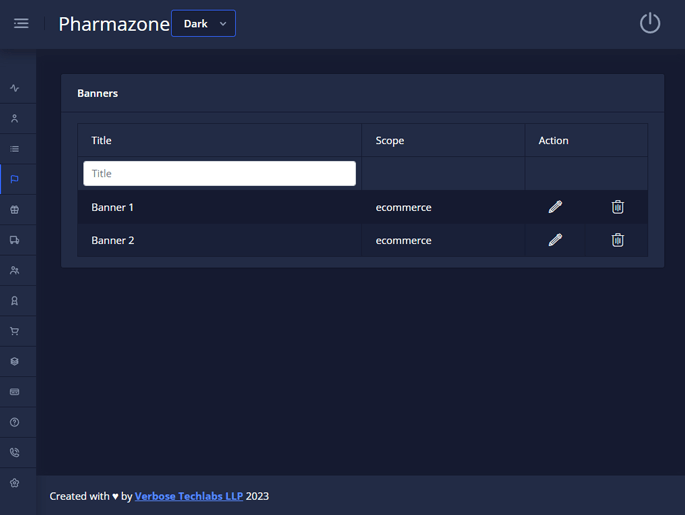 Delivoo admin App Apptivos
