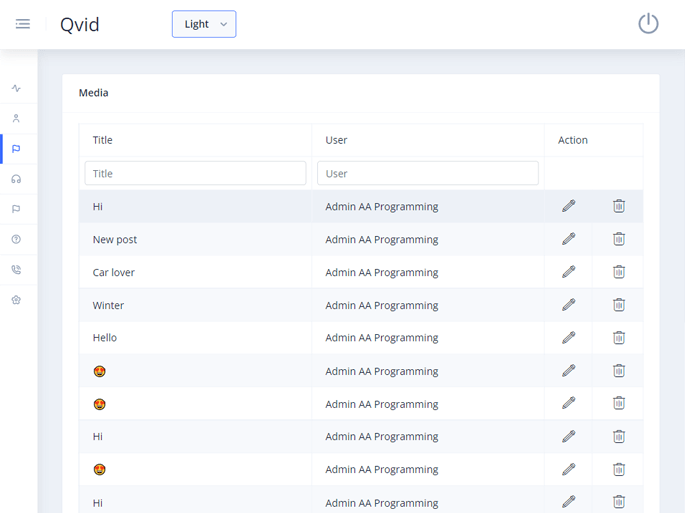 Delivoo admin App Apptivos