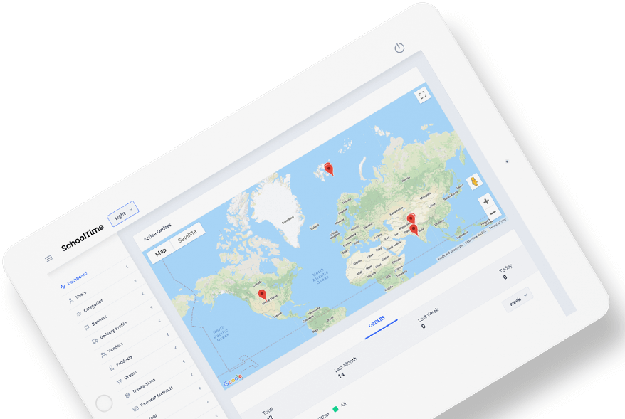 Delivoo Demo admin