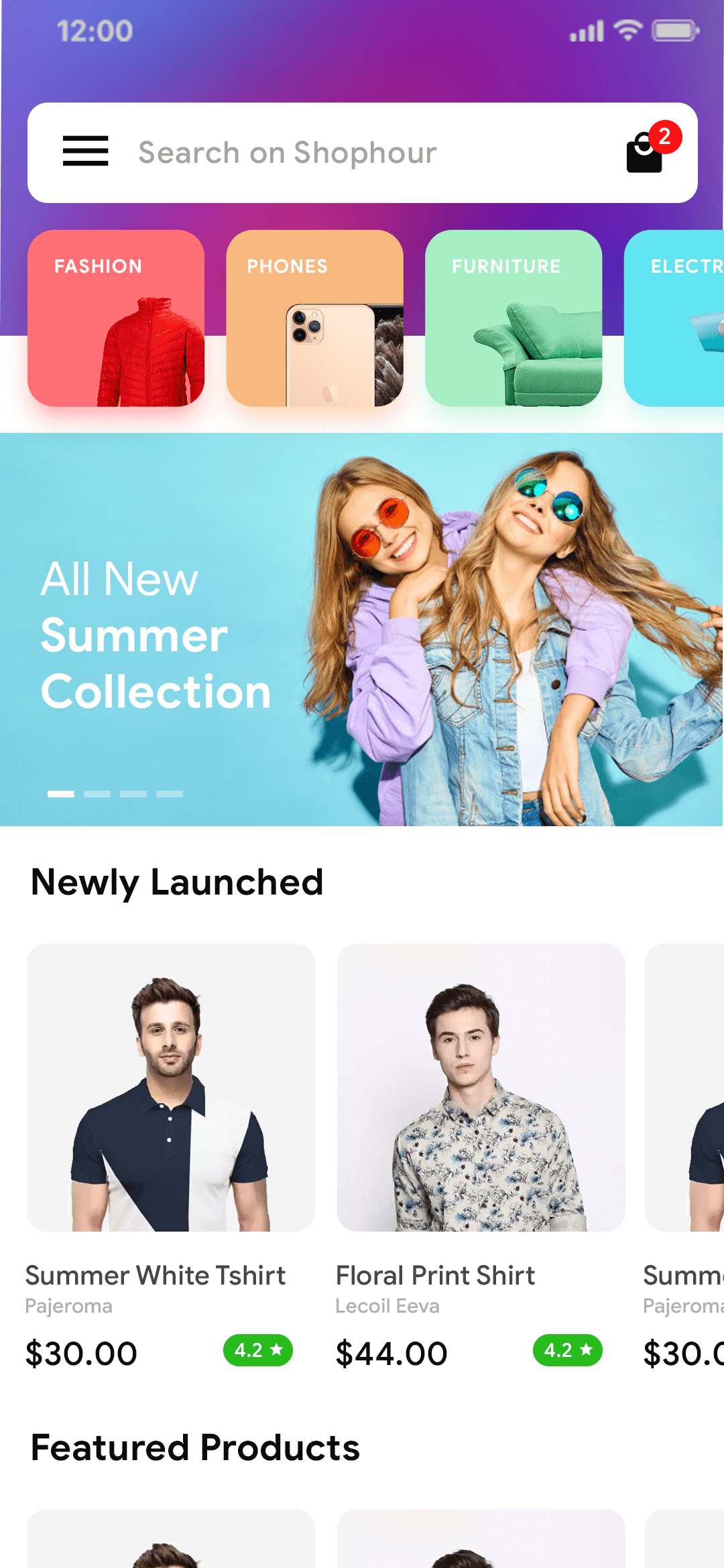 Delivoo User App Apptivos
