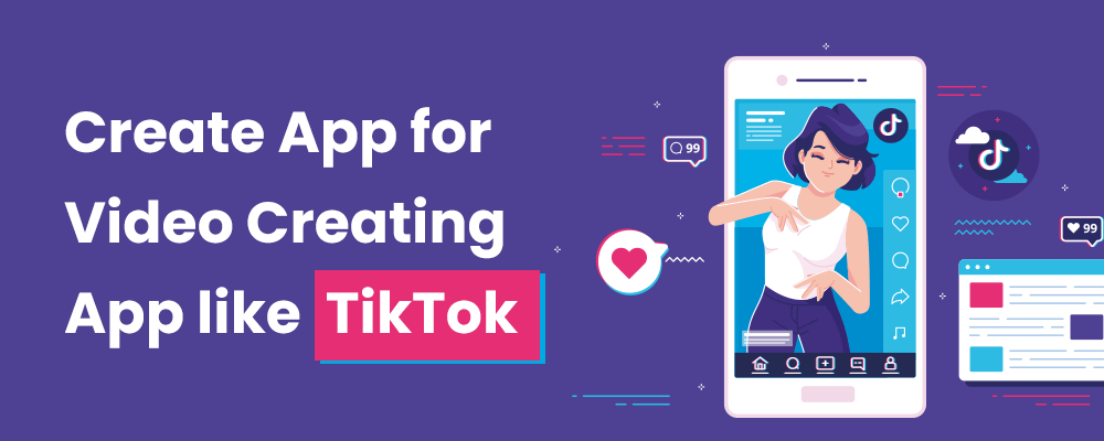 Tik tok clone app - Apptivos